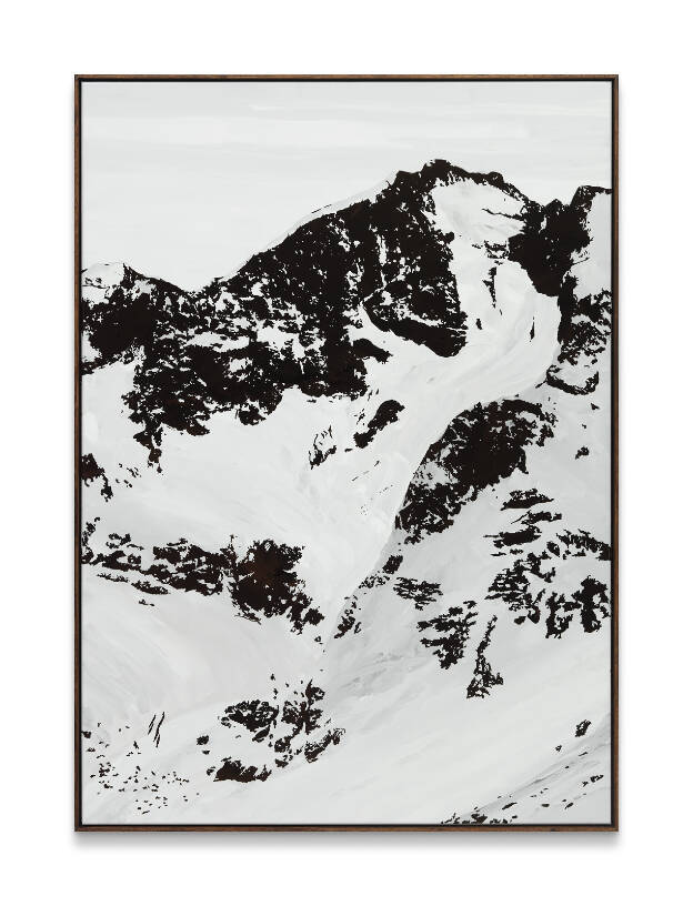 S.D.N.N., 2016, 140 x 100 cm, Lacquer on Canvas