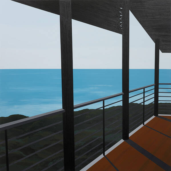 S.D.N.N. IV, 2008, 150 x 150 cm, Öl und Lack auf Leinwand, Kerber Collection Bielefeld