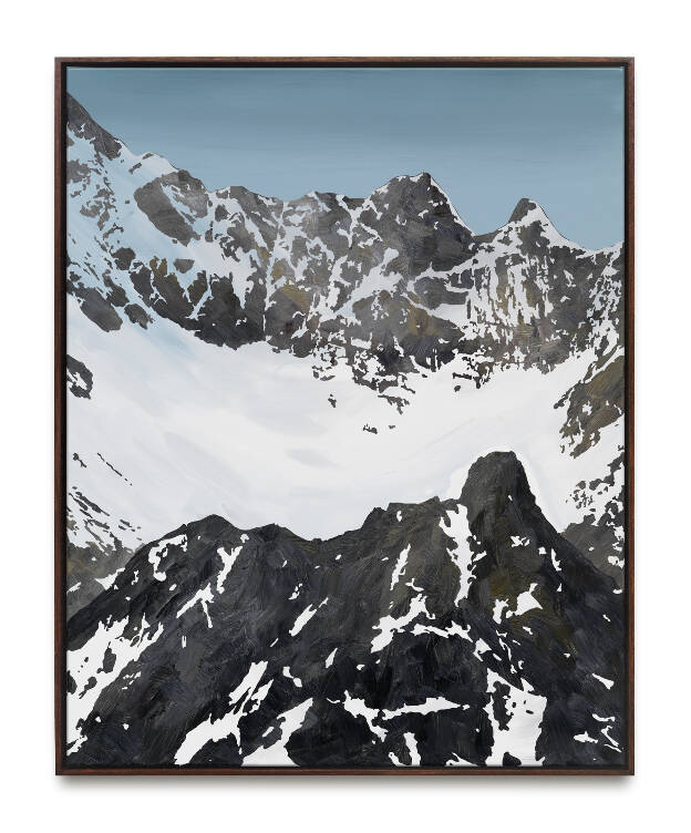 S.D.C.G.T. II (Oil), 2020, 100 x 80 cm, Oil and Lacquer on Canvas