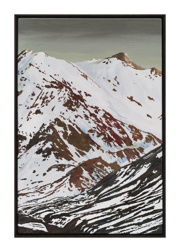 S.D.S.S. xs I, 2024, 60 x 40 cm, Lacquer on Canvas