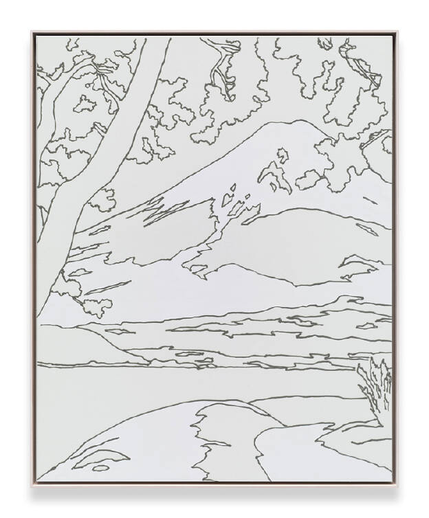 K.H.H.Y. (Bastard), 2013, 100 x 80 cm, Lack und Silikon auf Leinwand