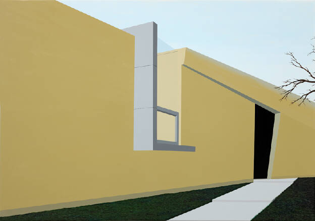 S.D.N.N. VII, 2008, 140 x 200 cm, Öl und Lack auf Leinwand, Private Collection Seoul