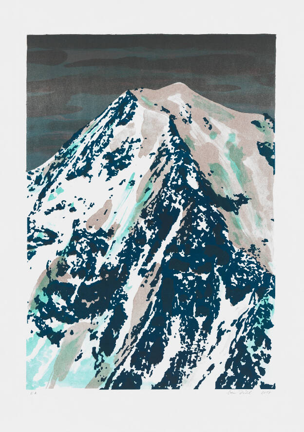 S.D.E.T., 2019, 70 x 50 cm, Lithographie auf Büttenpapier SOLD OUT