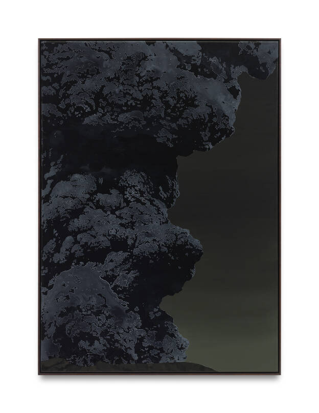 S.D.N.N., 2019, 140 x 100 cm, Lacquer on Canvas