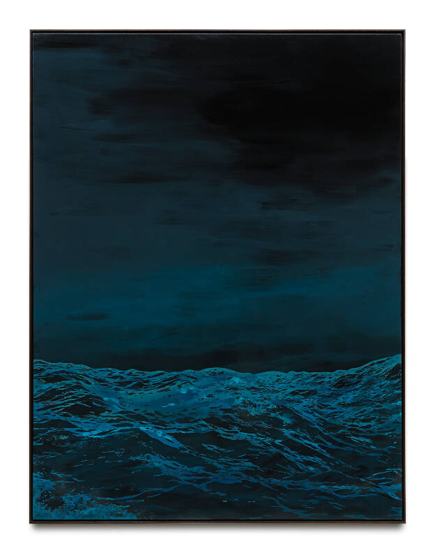 S.D.G.M., 2022, 200 x 150 cm, Oil and Lacquer on Canvas