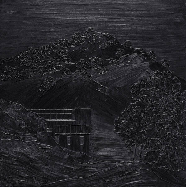 C.D.F.N.N. (Undead), 2008, 150 x 150 cm, Öl und Silikon auf Leinwand