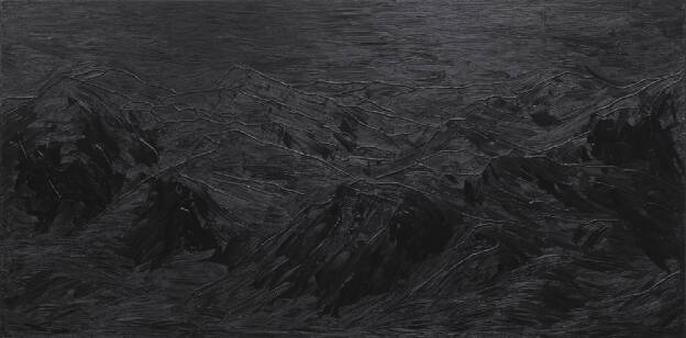 S.B. (Undead), 2006, 100 x 200 cm, Öl und Silikon auf Leinwand, Private Collection Berlin