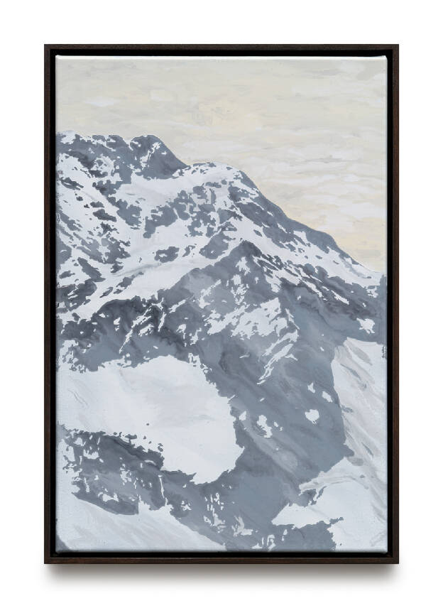 S.D.C.G.T. xs II, 2023, 60 x 40 cm, Lacquer on Canvas