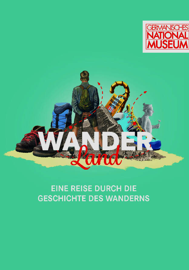 Claudia Selheim, Frank Matthias Kammel and Thomas Brehm (Ed.): Wanderland. Eine Reise durch die Geschichte des Wanderns.  Germanisches Nationalmuseum, Nürnberg 2018, 384 p., Paperback