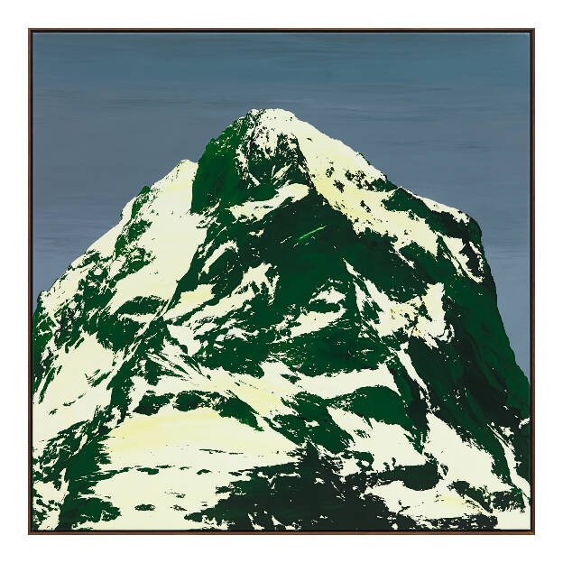 S.D.C.G.T. VI, 2015, 110 x 110 cm, Lacquer on Canvas