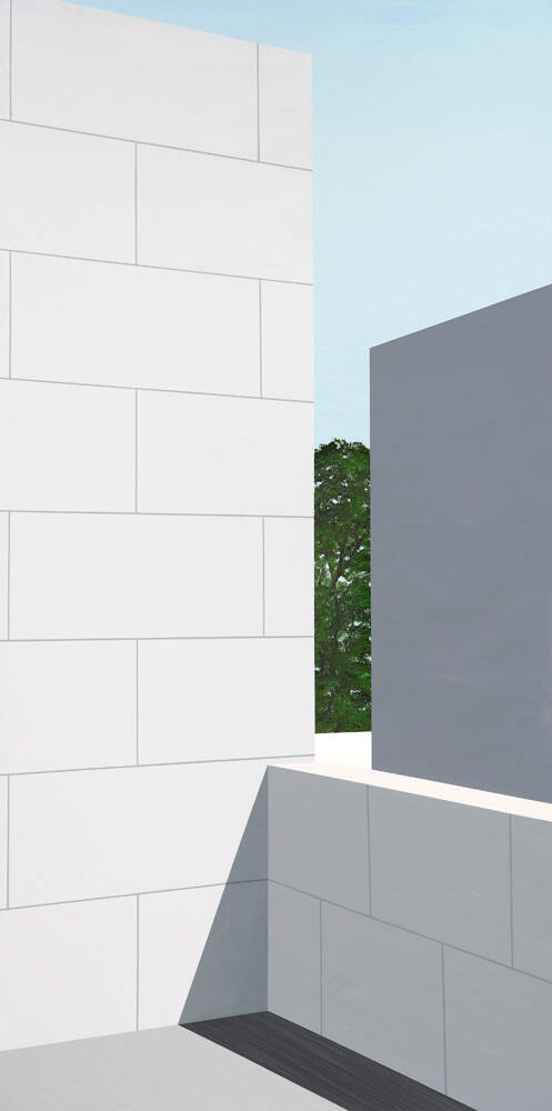 S.D.N.N., 2007, 200 x 100 cm, Öl und Lack auf Leinwand