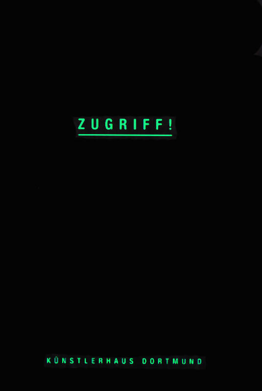 Künstlerhaus Dortmund (Hg.): Zugriff! Arten der Aneigung von künstlerischen Vorbildern, Dortmund 2009, 60 S., Hardcover 