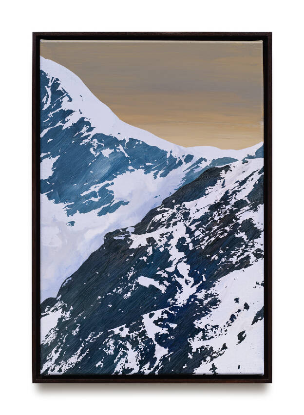 S.D.C.G.T. xs XII, 2023, 60 x 40 cm, Lacquer on Canvas